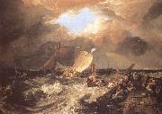 Calais Pier,with French Poissards preparing for sea J.M.W. Turner